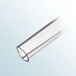 Труба поликарбонатная 50 мм L=3 м( прозрачная) стенка 1,5 мм
